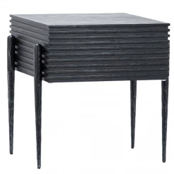 Dovetail Adam Forged Iron Side Table New Arrivals