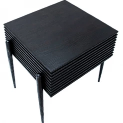 Dovetail Adam Forged Iron Side Table New Arrivals