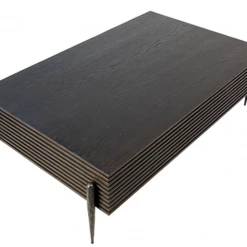 Dovetail Adam Forged Iron Coffee Table