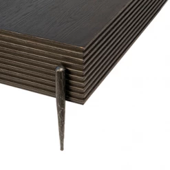 Dovetail Adam Forged Iron Coffee Table