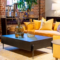 Dovetail Adam Forged Iron Coffee Table