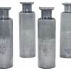 Dovetail Hand Blown Grey Glass Vase New Arrivals