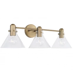 Capital Lighting Jessica Aged Brass Vanity