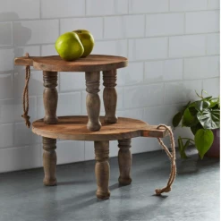 Mudpie Pine Board Riser Stands