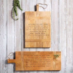 Mudpie Welcome To Our Home Paddle Board