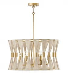 Capital Lighting New Arrivals Emily 6 Light Chandelier