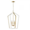 Capital Lighting Liam 4 Light White Pendant