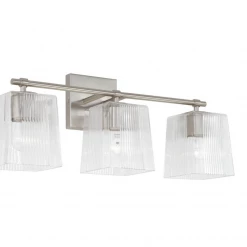 Capital Lighting Sandra Brushed Nickel Vanity Light