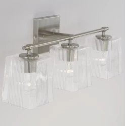 Capital Lighting Sandra Brushed Nickel Vanity Light