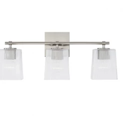 Capital Lighting Sandra Brushed Nickel Vanity Light