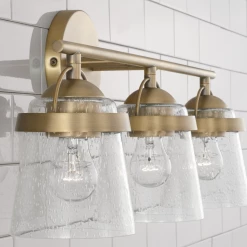 Capital Lighting Mila Aged Brass Vanity Light