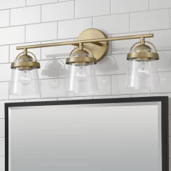 Capital Lighting Mila Aged Brass Vanity Light