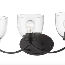 Z-Lite Lucas Bronze & Clear Vanity Light Lighting