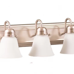 HOME Enhancements Dolores Nickel Vanity Light