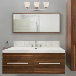 Satco/Nuvo Lighting Joshua Nickel Vanity Light