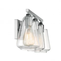 Satco/Nuvo Skye Nickel Vanity Light Lighting