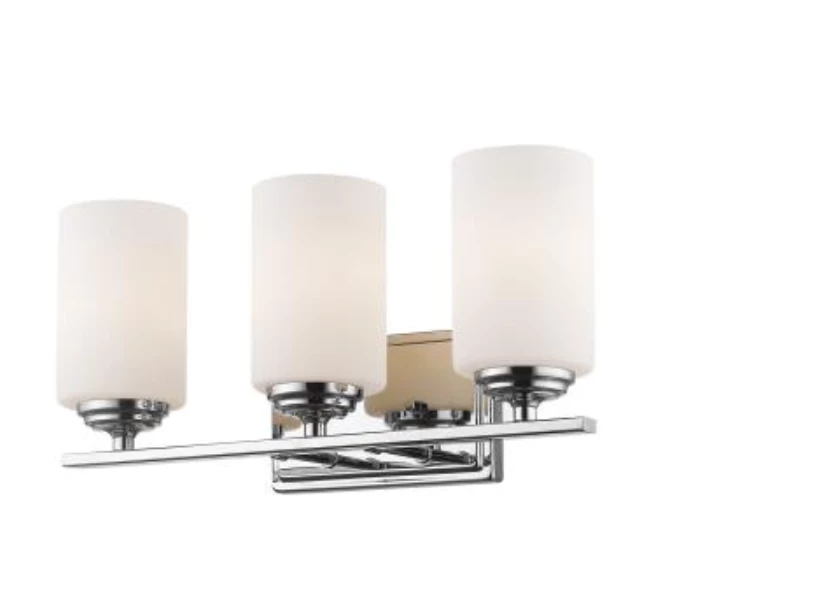 Z-Lite Deanna Chrome Vanity Light 3 Z-Lite Deanna Chrome Vanity Light