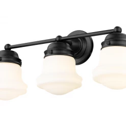 Z-Lite Kai Matte Black Vanity Light