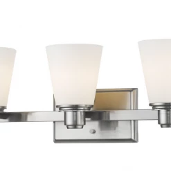 Z-Lite Lighting Kyler Nickel Vanity Light