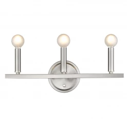Acclaim Lighting Candice Nickel Vanity Light 8 Acclaim Lighting Candice Nickel Vanity Light