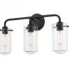 Z-Lite Lighting Willow Matte Black Vanity Light 2 Z-Lite Lighting Willow Matte Black Vanity Light