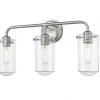 Z-Lite Willow Nickel Vanity Light Lighting