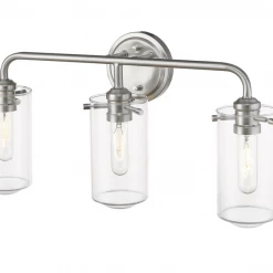 Z-Lite Willow Nickel Vanity Light Lighting