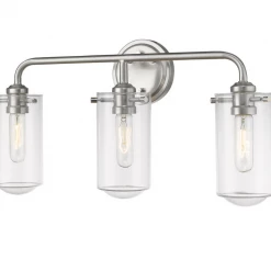 Z-Lite Willow Nickel Vanity Light Lighting