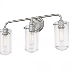 Z-Lite Willow Nickel Vanity Light Lighting