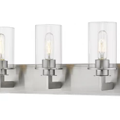 Z-Lite Vinny Nickel Vanity Light Lighting
