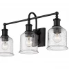 Z-Lite Elsie Matte Black Vanity Light