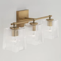 Capital Lighting Sandra Brass Vanity Light