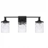 Capital Lighting Colt Matte Black Vanity Light