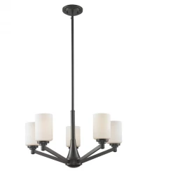 Z-Lite Lighting Tyler 5 Light Bronze Chandelier