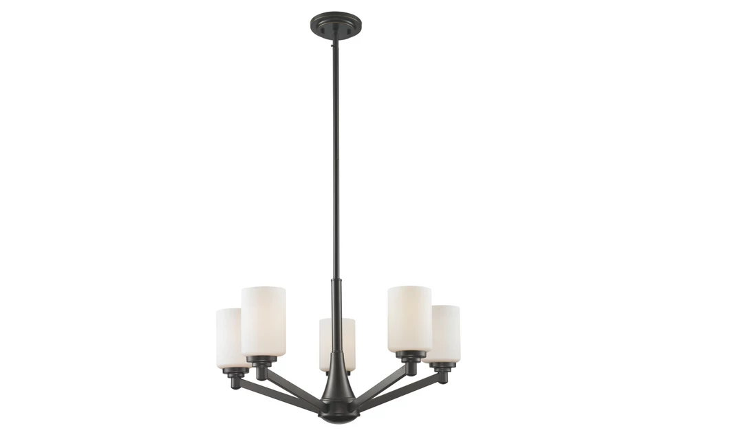 Z-Lite Lighting Tyler 5 Light Bronze Chandelier 3 Z-Lite Lighting Tyler 5 Light Bronze Chandelier