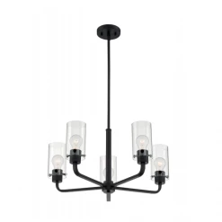 Satco/Nuvo Sommer 5 Light Chandelier