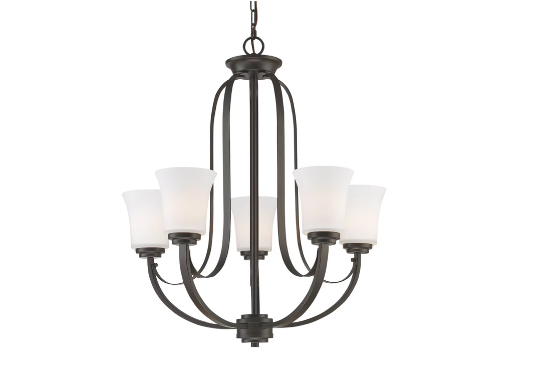 Z-Lite Hallie 5 Light Chandelier 5 Z-Lite Hallie 5 Light Chandelier