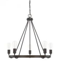 Capital Lighting Tula 5 Light Chandelier