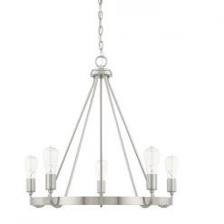Capital Lighting Tula 5 Light Chandelier