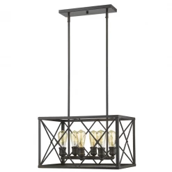 Acclaim Lighting Brooke 6 Light Bronze Pendant