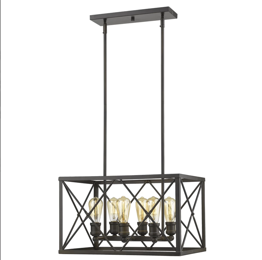 Acclaim Lighting Brooke 6 Light Bronze Pendant 3 Acclaim Lighting Brooke 6 Light Bronze Pendant
