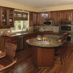 Satco/Nuvo Penny 6 Light Chandelier Lighting