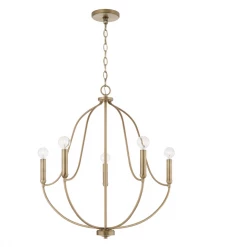 Capital Lighting Margot 5 Light Chandelier
