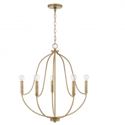 Capital Lighting Margot 5 Light Chandelier