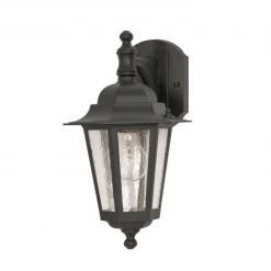 Satco/Nuvo Fredrick Outdoor Black Wall Sconce