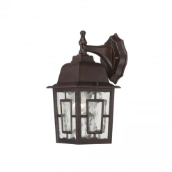 Satco/Nuvo Bailey Outdoor Rustic Bronze Wall Sconce