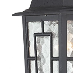 Satco/Nuvo Bailey Outdoor Matte Black Wall Sconce