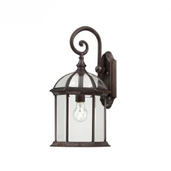 Satco/Nuvo Benedict Outdoor Rustic Bronze Wall Sconce