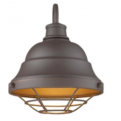 Golden Baylor Outdoor Bronze Wall Sconce