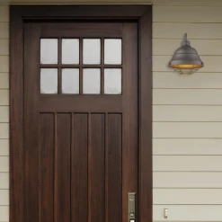 Golden Baylor Outdoor Bronze Wall Sconce